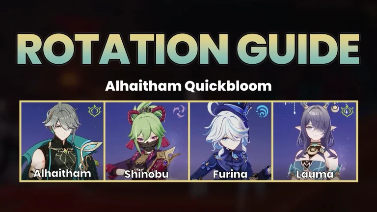 rotation Alhaitham Quickbloom