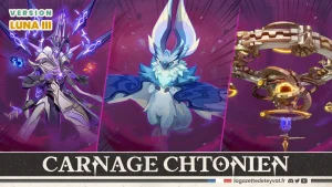 Carnage chtonien Luna III, guide genshin impact