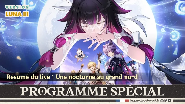 Programme spécial Luna III Genshin impact