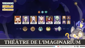 Théâtre de l'imaginarium Luna III Guide des 10 actes, Genshin Impact
