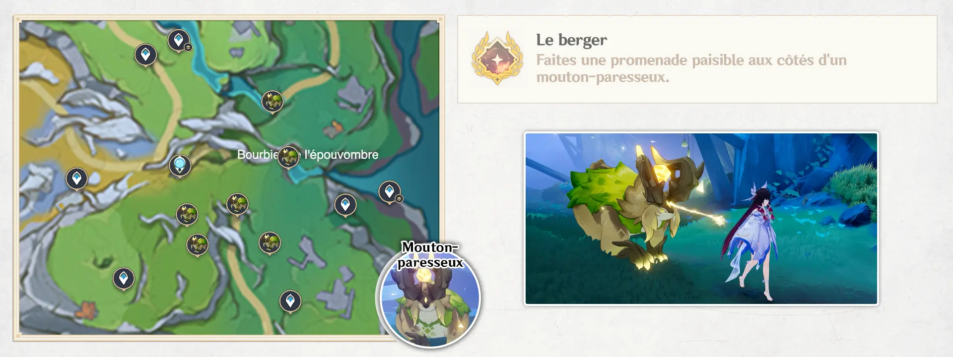 Le berger, succès Genshin Impact
