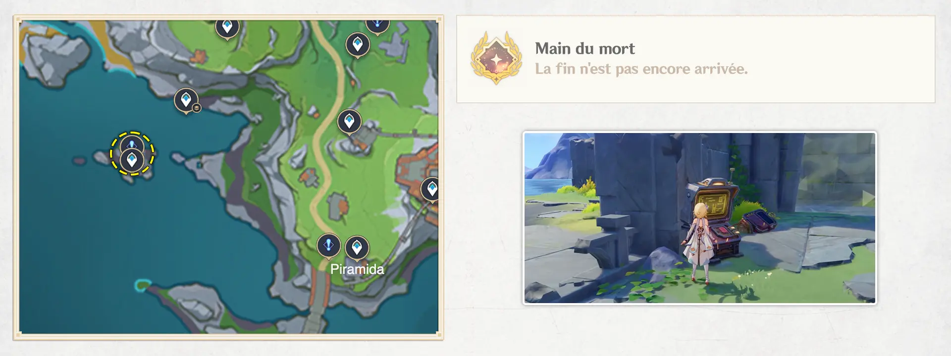 Main du mort, succès Genshin Impact