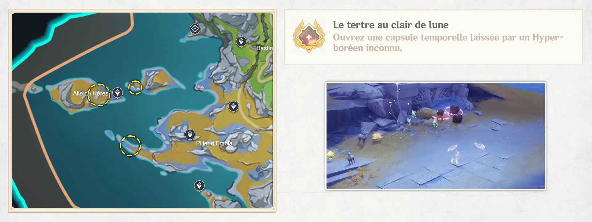 Le tertre au clair de lune, succès Genshin Impact