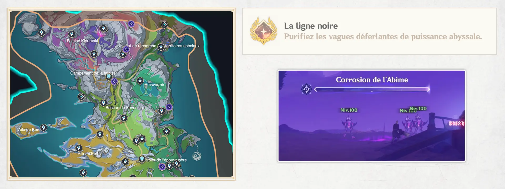 La ligne noire, succès Genshin Impact