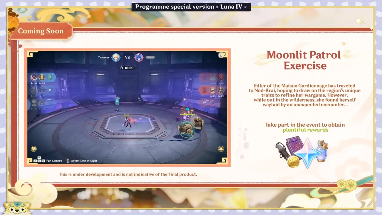 Événement Genshin Impact Luna IV
