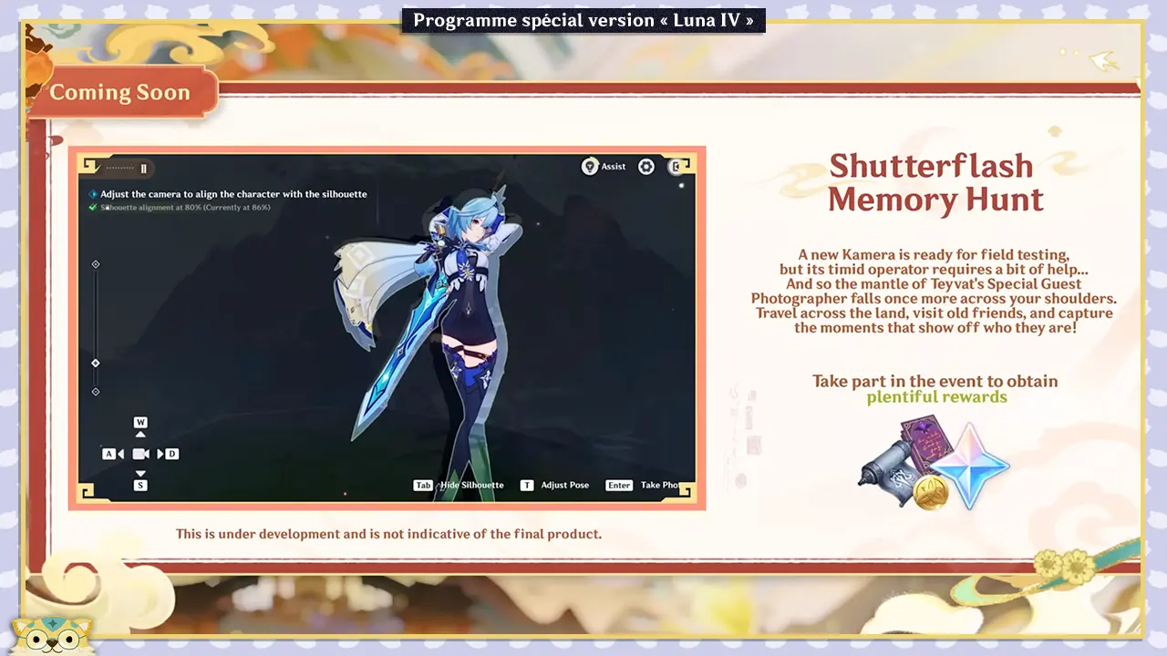 Événement Genshin Impact Luna IV