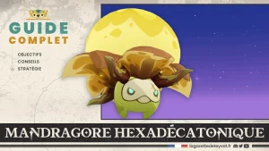 Mandragore hexadécatonique, Genshin Impact, guide complet, matériaux, objectifs, synergies, stratégie