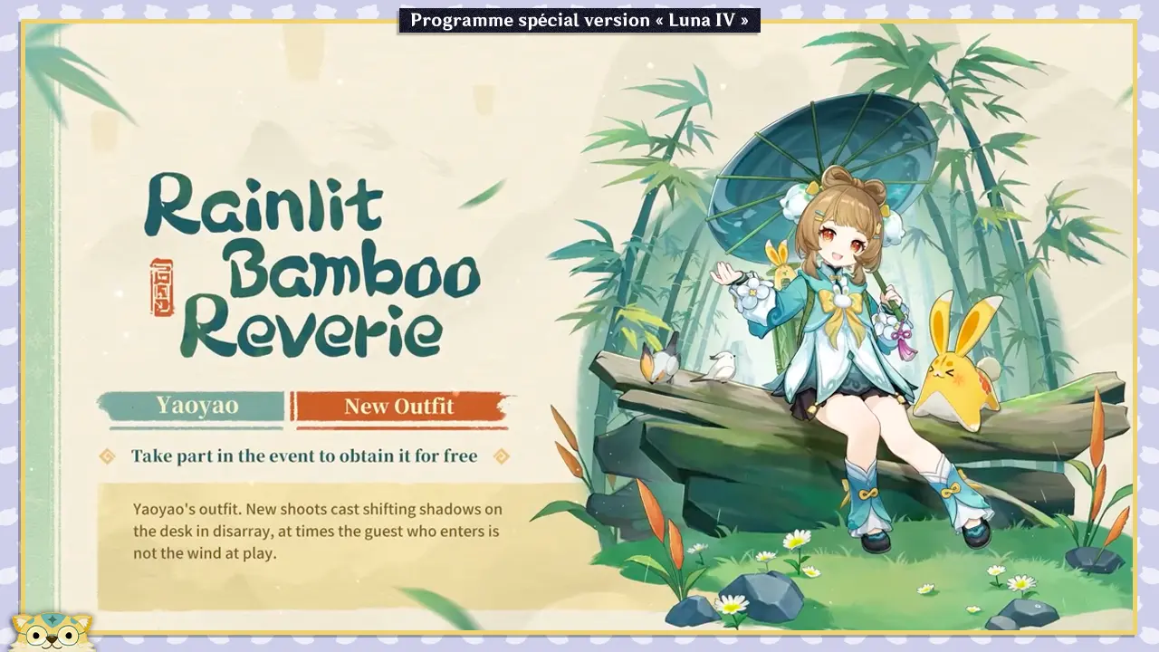 Skins Yaoyao Genshin Impact Luna IV