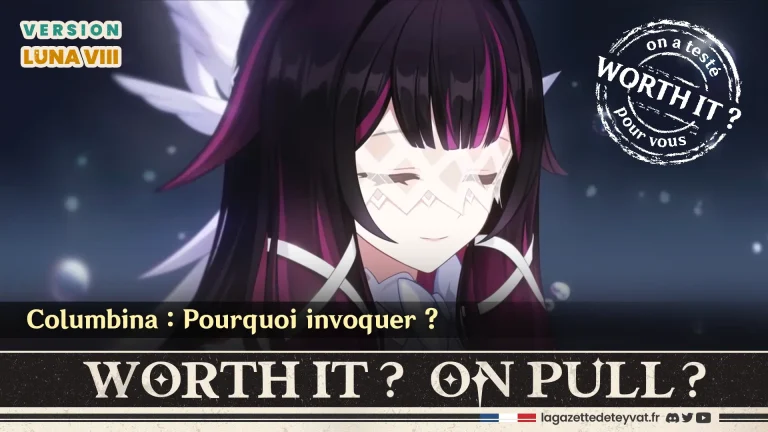 Columbina Genshin Impact, analyse du personnage à invoquer, lore, gameplay et design