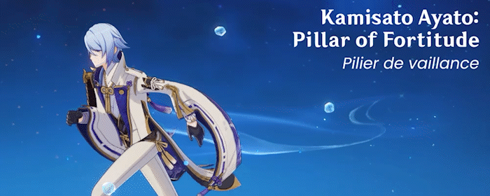 Écho de Kamisato Ayaka : Pilier de vaillance, Écho peinturé Genshin Impact