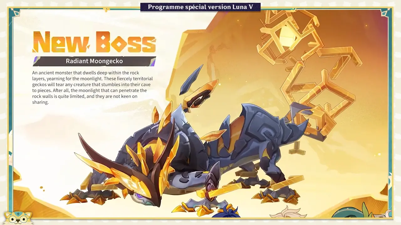 Boss du monde Genshin Impact Luna V