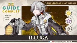 Illuga Genshin Impact, guide complet, farm, build, synergies, rotations