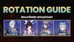 rotation Neuvillette Columbina wheelchair