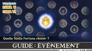 Forger son caractère et son chemin Genshin Impact Luna V Luna VI