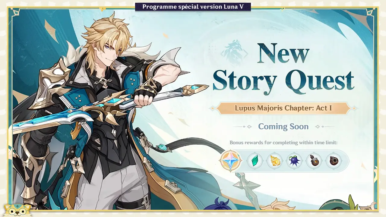 Quête d'histoire Varka Genshin Impact Luna V