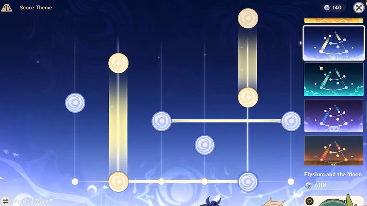 Répertoire aux mille mélodies thèmes Genshin Impact Luna V