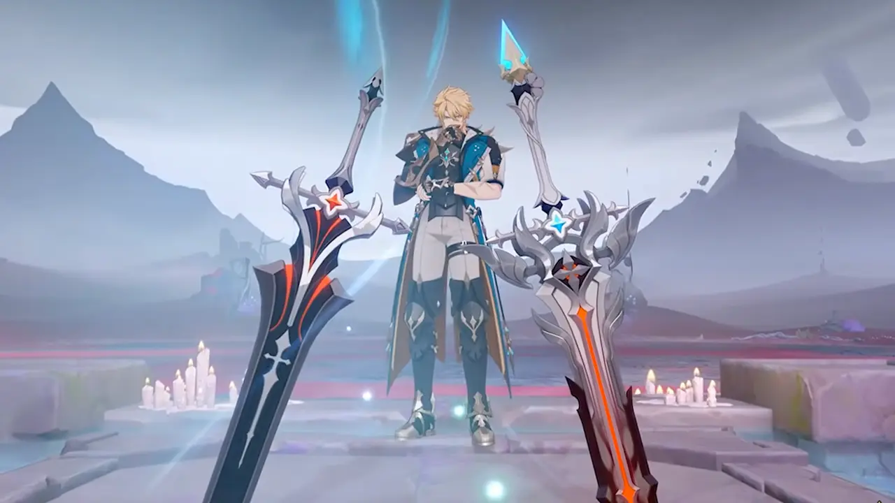 Skin arme Varka Genshin Impact Luna V