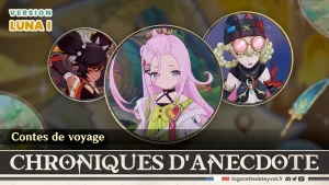 Chroniques d'anecdote Luna I, guide Genshin Impact