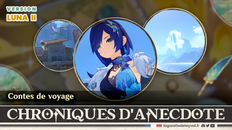Chroniques d'anecdote Luna II, guide Genshin Impact