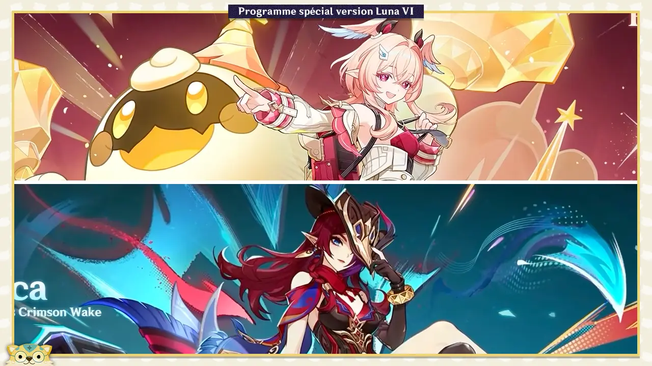 Bannière Phase 1 Genshin Impact Luna VI