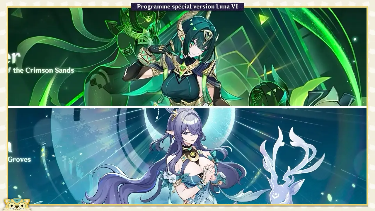 Bannière Phase 2 Genshin Impact Luna VI