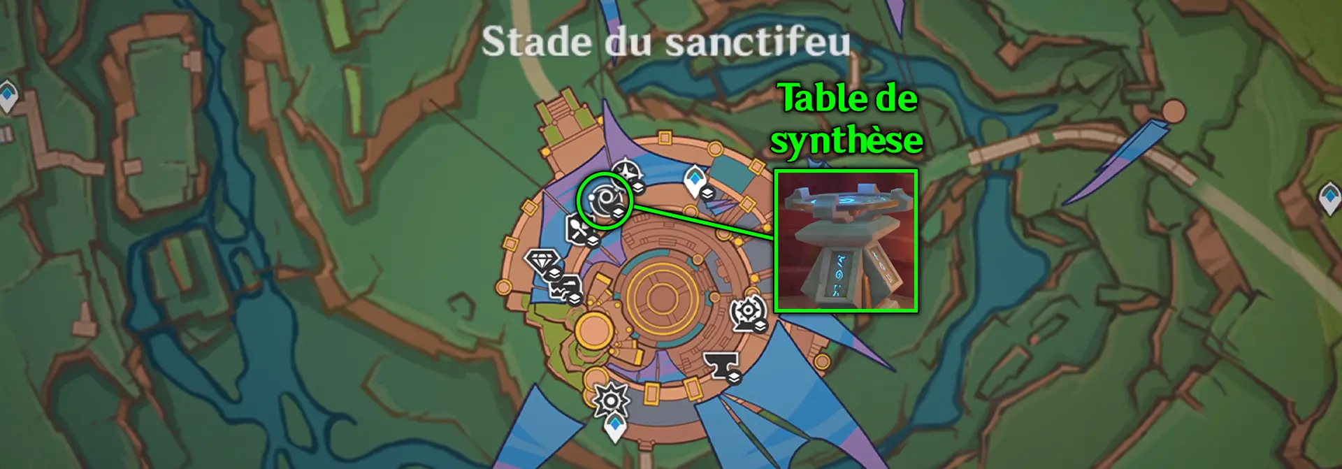 Chroniques d'anecdote - Table de synthèse Natlan