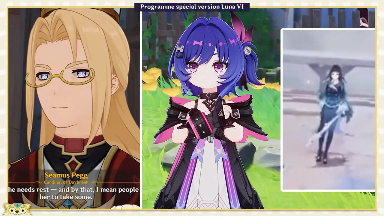 Nouveaux personnages Genshin Impact Luna VI