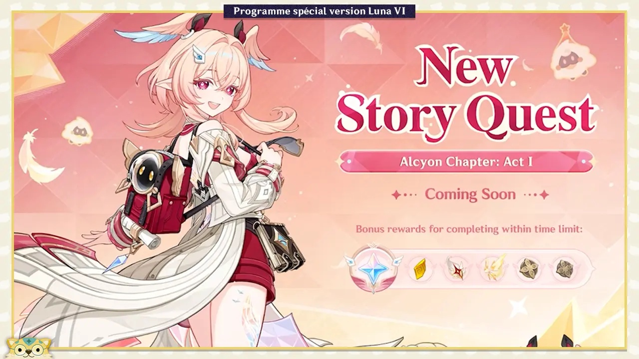Quête d'histoire Linea Genshin Impact Luna VI