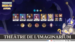 Théâtre de l'imaginarium Luna VI Guide des 10 actes, Genshin Impact