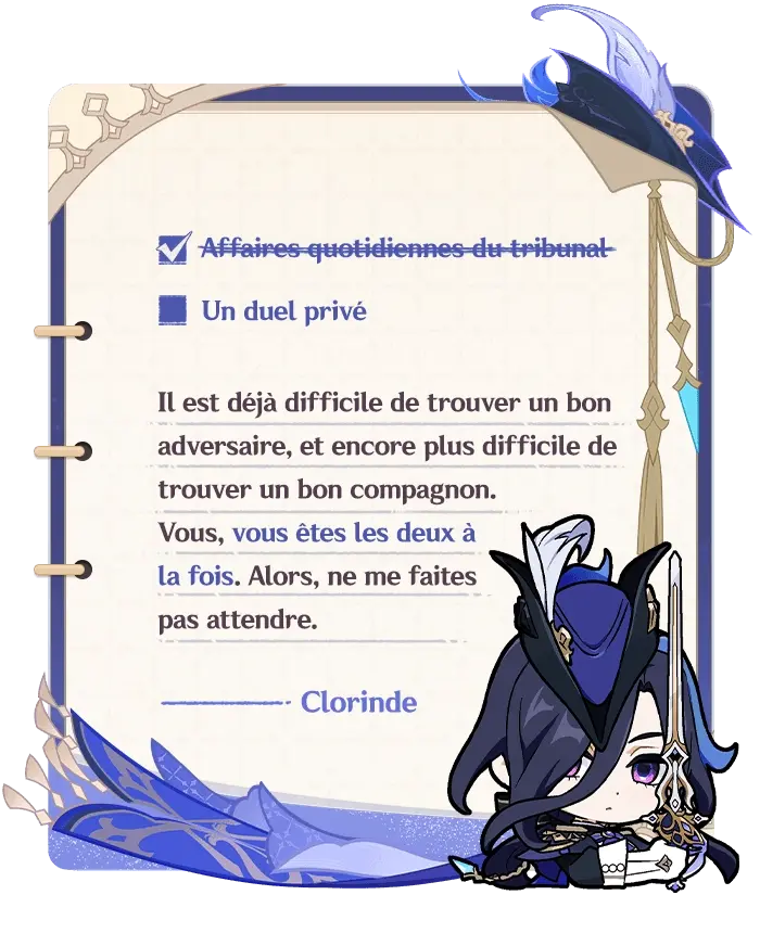 Bannière nostalgique Fontaine Luna VI Clorinde