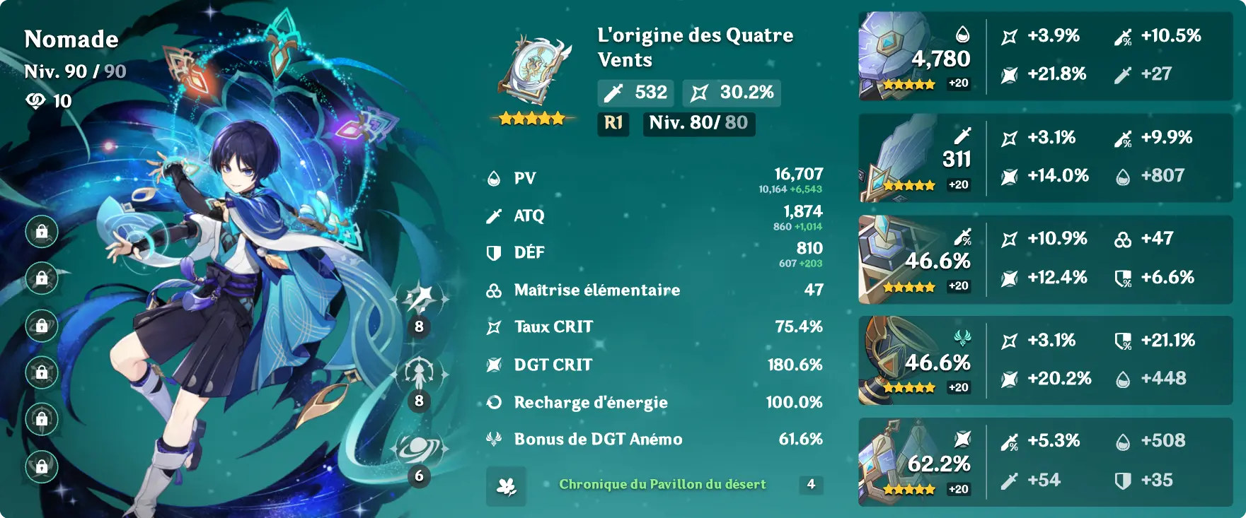 Build Nomade Écho peinturé