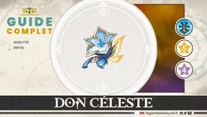 Don céleste Genshin Impact, guide artéfact