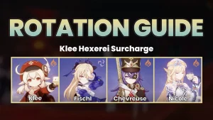 rotation Klee Hexerei Surcharge