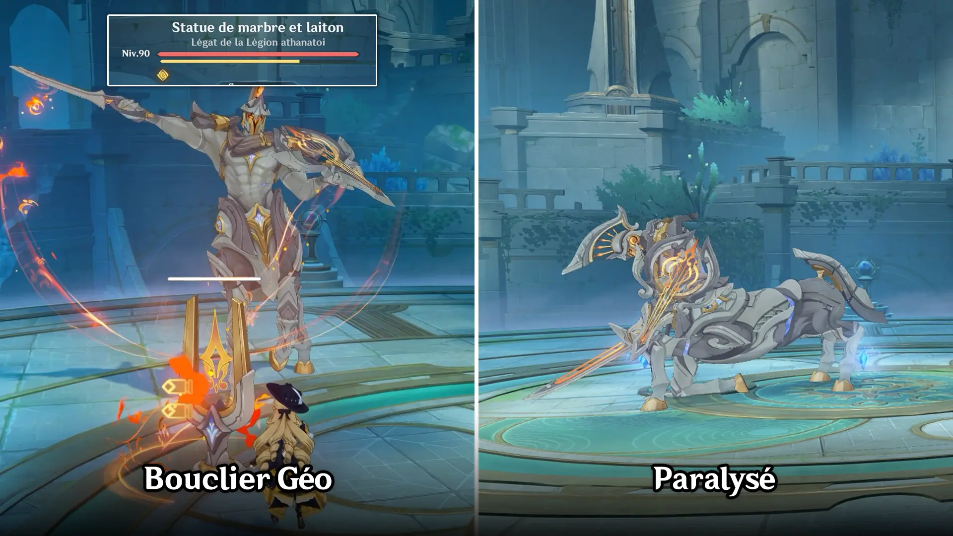 Navia Écho peinturé - Légat golem
