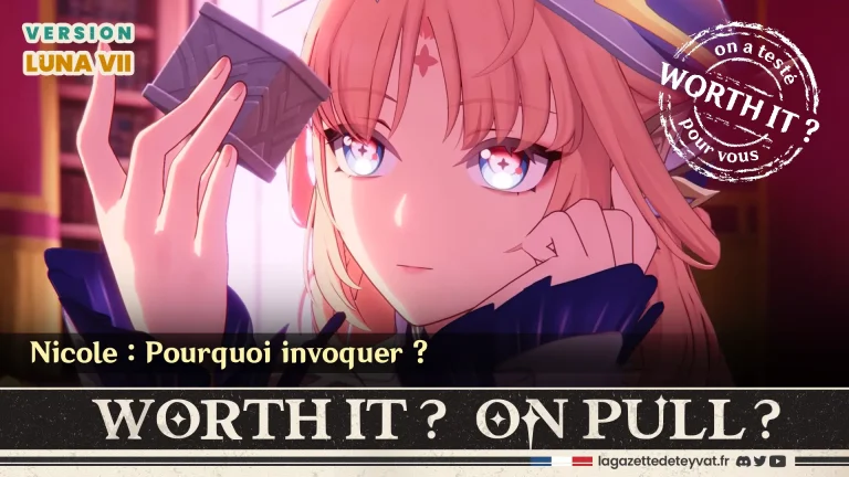 Nicole Genshin Impact, analyse du personnage à invoquer, lore, gameplay et design