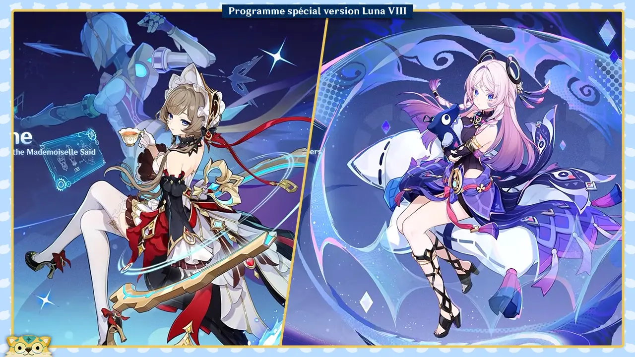 Bannière Phase 1 Genshin Impact Luna VIII