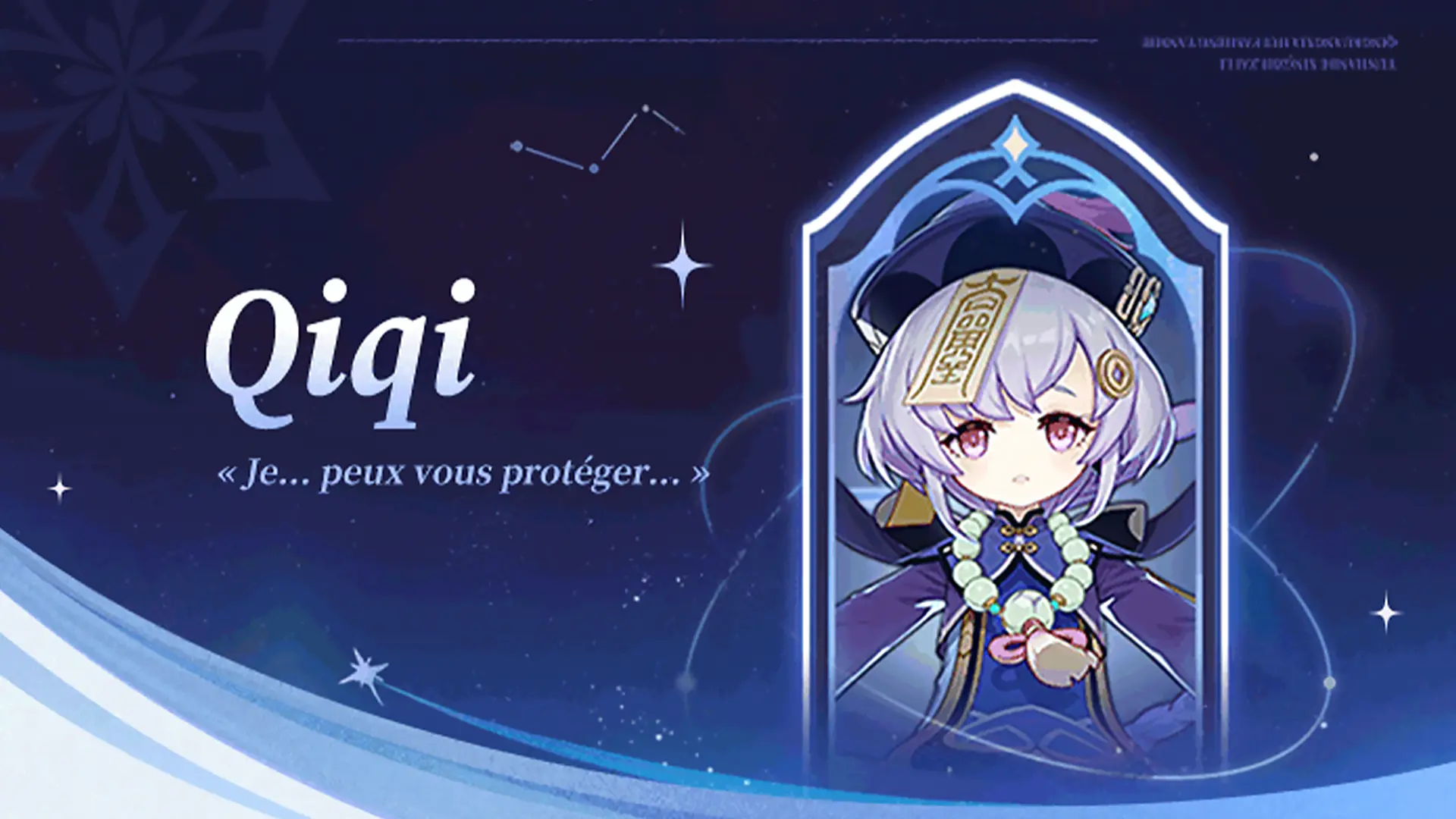 Bannière lumineuse Luna VIII - Qiqi
