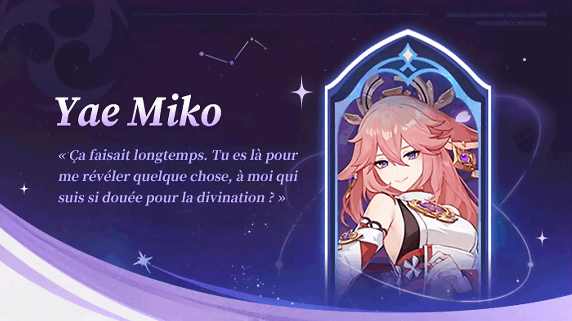 Bannière lumineuse Luna VIII - Yae Miko