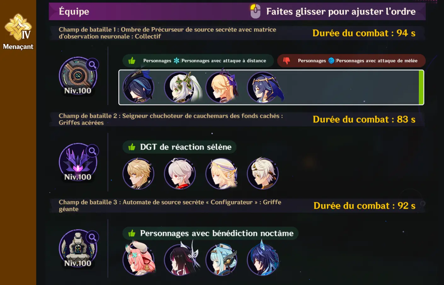 Carnage chtonien V - Luna VIII - teams Asté
