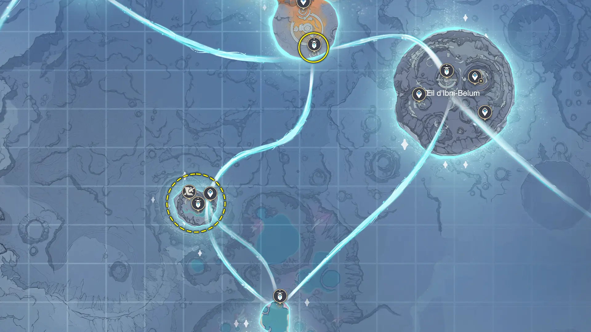 Map Blob prismatique